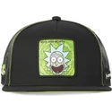 cepur-plakana-truckeris-melns-snapback-casf-ri1-rick-sanchez-riks-un-mortijs-no-capslab