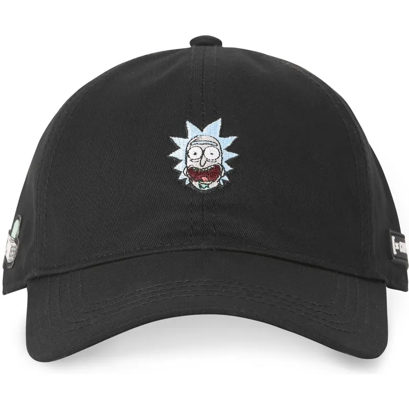 cepur-izliekta-melns-regulejams-rick3-rick-sanchez-riks-un-mortijs-no-capslab