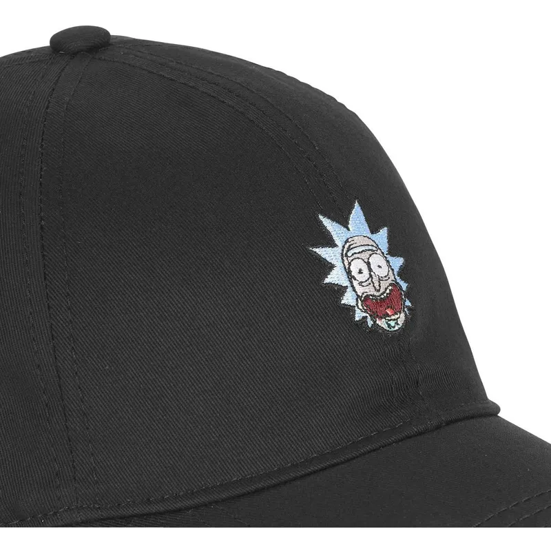cepur-izliekta-melns-regulejams-rick3-rick-sanchez-riks-un-mortijs-no-capslab
