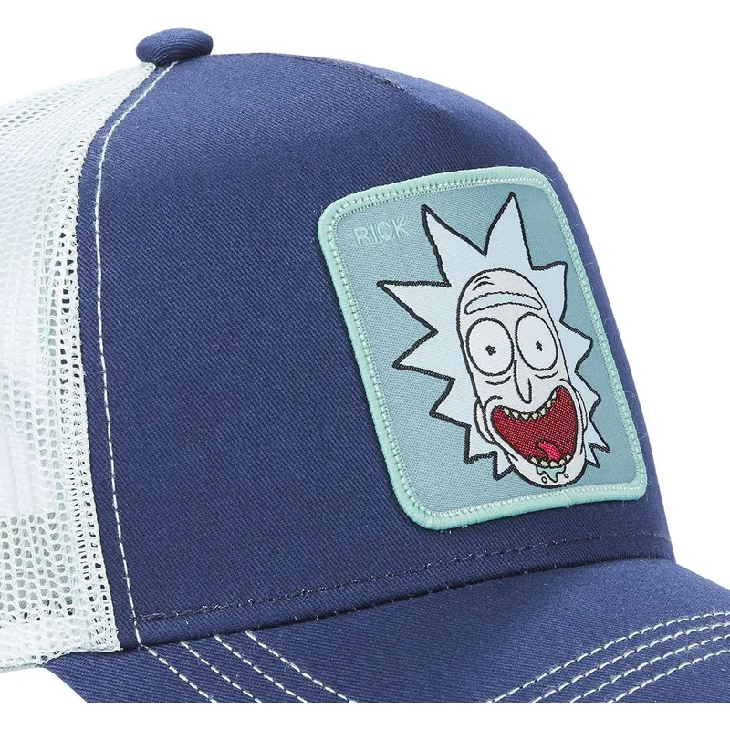 cepur-izliekta-truckeris-zils-snapback-rem-san2-rick-sanchez-riks-un-mortijs-no-capslab