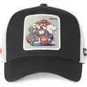 cepur-izliekta-truckeris-melns-snapback-kart-dri2-bros-mario-super-mario-bros-no-capslab