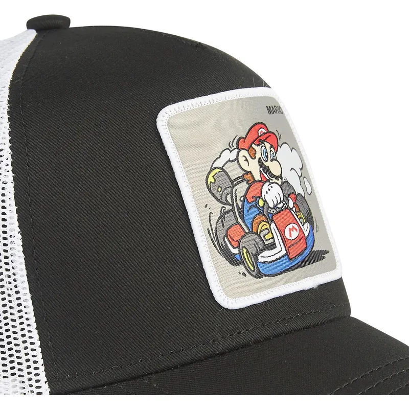 cepur-izliekta-truckeris-melns-snapback-kart-dri2-bros-mario-super-mario-bros-no-capslab