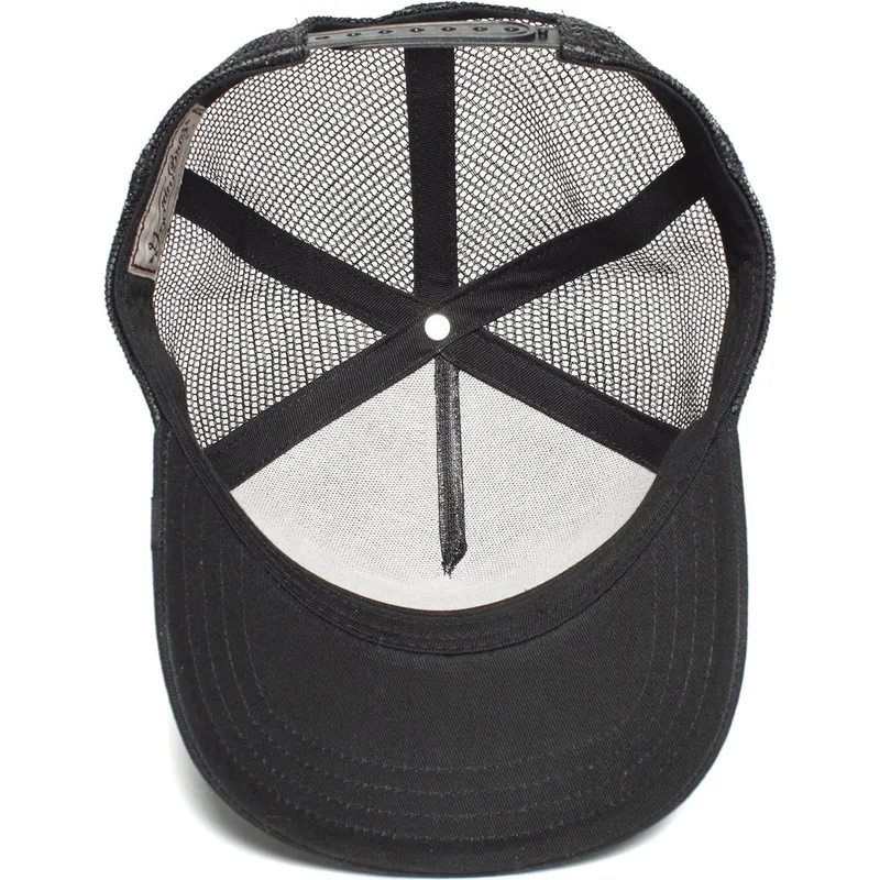 cepur-izliekta-truckeris-melns-snapback-chill-the-farm-no-goorin-bros