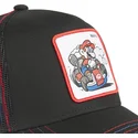 cepur-izliekta-truckeris-melns-snapback-kart-dri1-bros-mario-super-mario-bros-no-capslab