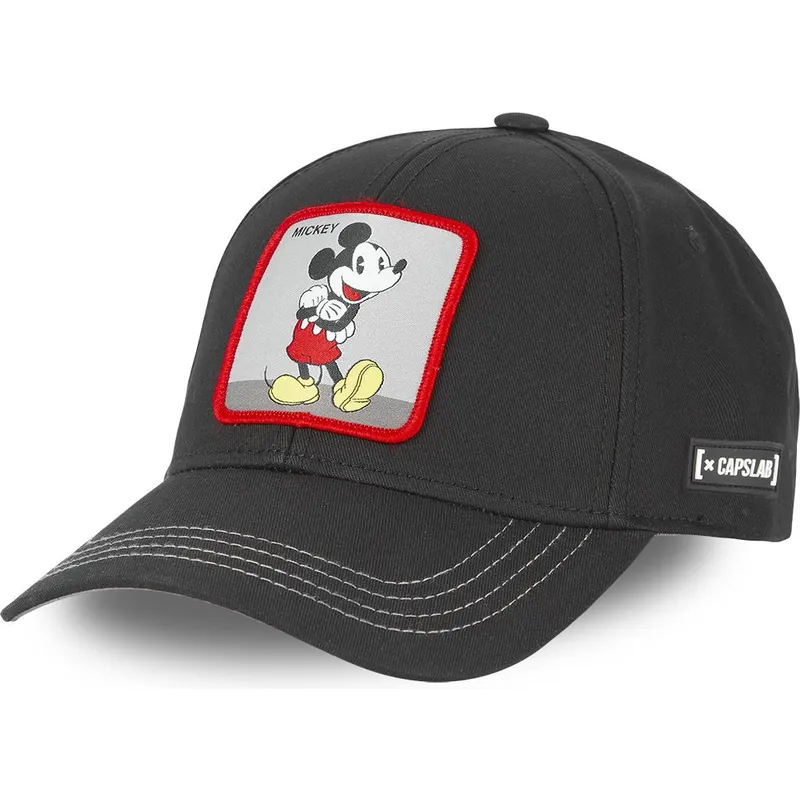 cepur-izliekta-melns-regulejams-casb-mo1-mickey-mouse-disney-no-capslab