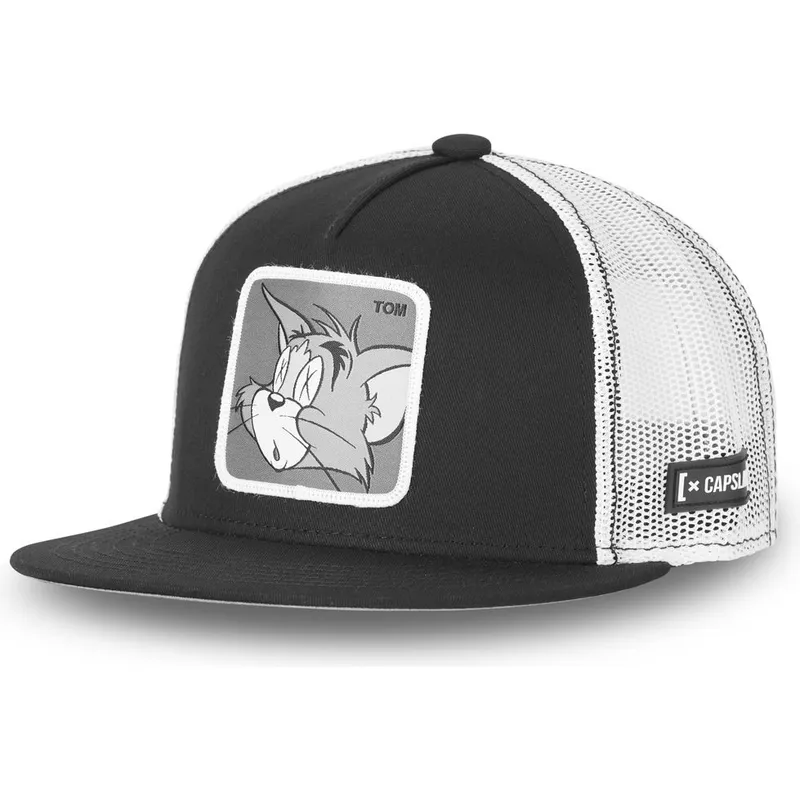 cap-plakana-black-snapback-tom-looney-tunes-no-capslab