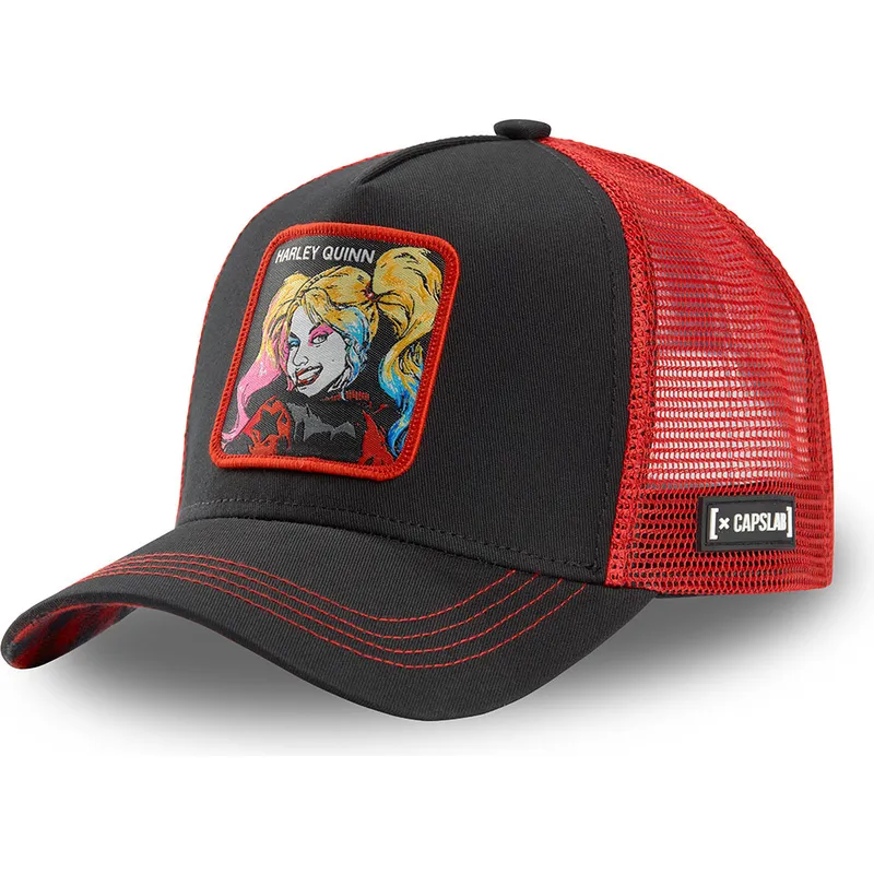 cepur-izliekta-truckeris-melns-snapback-har1-harley-quinn-dc-comics-no-capslab