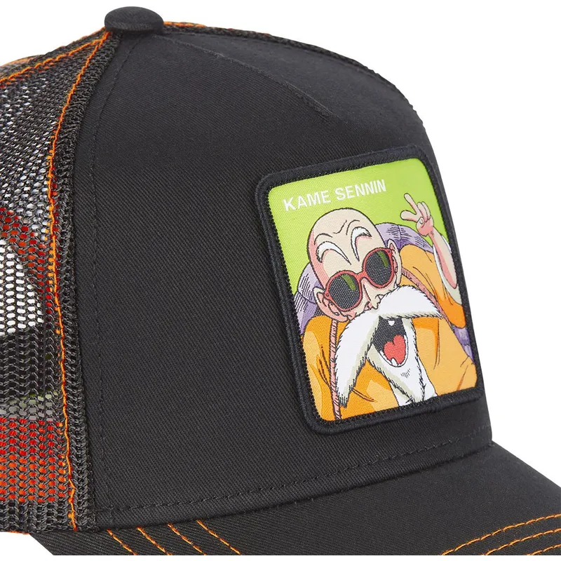 cepur-izliekta-truckeris-melns-snapback-db3-kam1-master-roshi-dragon-ball-no-capslab