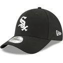 cepur-izliekta-melns-regulejama-lente-9forty-the-league-no-chicago-white-sox-mlb-no-new-era
