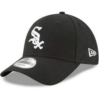Cepur izliekta melns regulējama lente 9FORTY The League no Chicago White Sox MLB no New Era