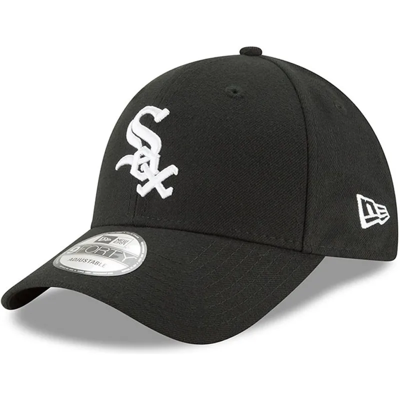 cap-izliekta-black-adjustable-strap-9forty-the-league-no-chicago-white-sox-mlb-no-new-era