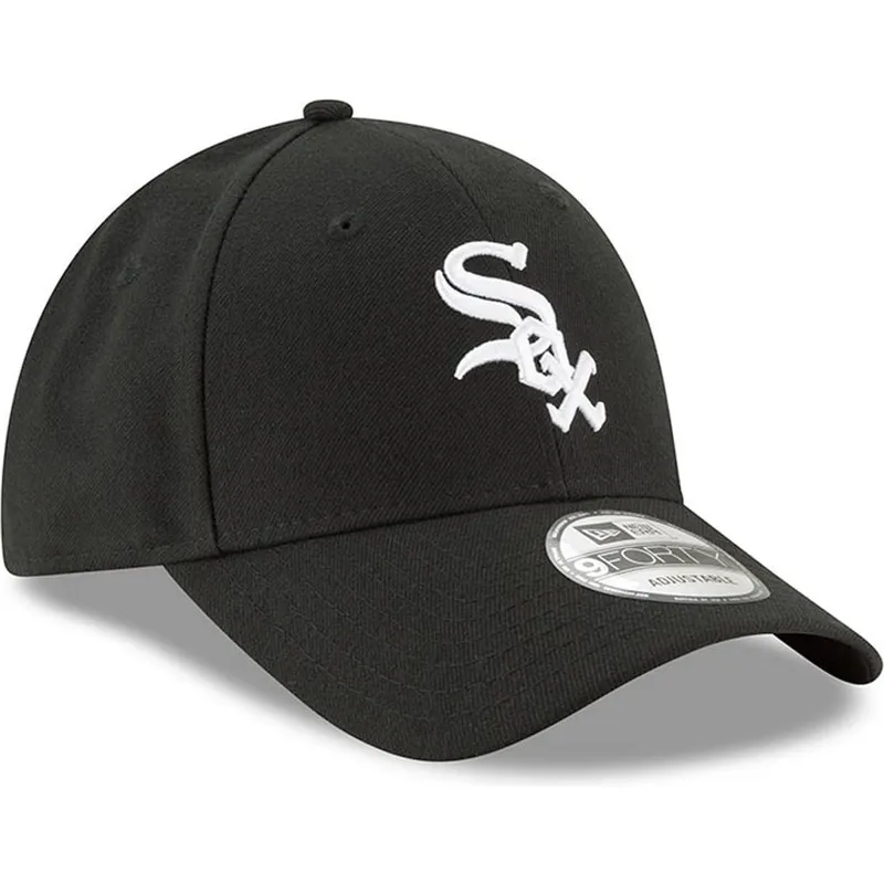 cap-izliekta-black-adjustable-strap-9forty-the-league-no-chicago-white-sox-mlb-no-new-era