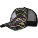 cepur-izliekta-truckeris-melns-snapback-arty-waves-hft-no-djinns