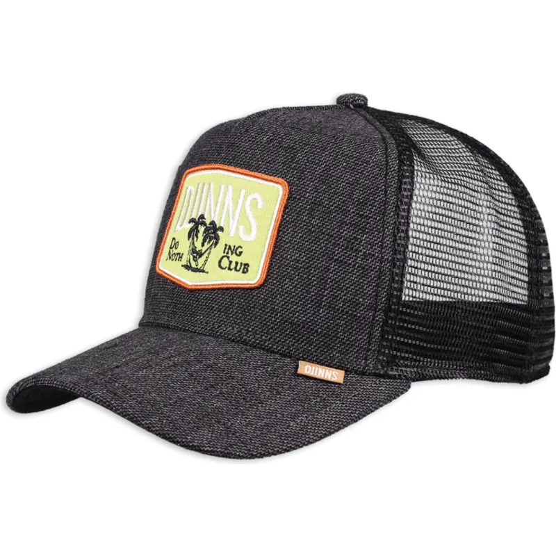 cepur-izliekta-truckeris-melns-snapback-do-nothing-club-hft-dnc-roughcanvas-no-djinns