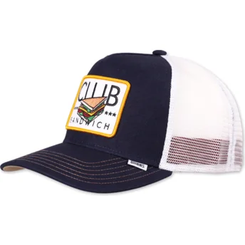 Cepur izliekta truckeris tumši zils snapback Club Sandwich HFT Food no Djinns