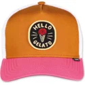 czapka-trucker-brazowa-biala-i-rozowa-hello-gelato-hft-food-od-djinns