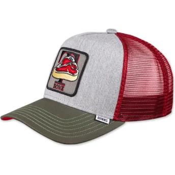 Cepur izliekta šoferis pelēks snapback T-Bone HFT Food no Djinns