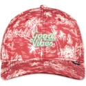 rote-verstellbare-gebogene-kappe-good-aloha-truefit-von-djinns