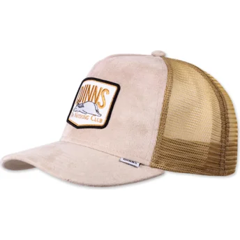 Cap izliekta beige snapback no Djinns