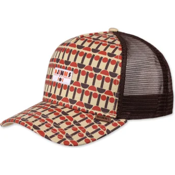 Cepur izliekta šoferis brūns snapback Unity In Diversity HFT IOI no Djinns