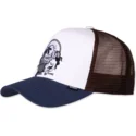 cepur-izliekta-truckeris-balts-snapback-lazy-mermaid-hft-lazy-days-are-the-best-days-no-djinns