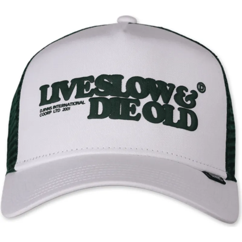 cepur-izliekta-soferis-balts-snapback-live-slow-die-old-hft-lsdo-no-djinns