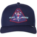 cepur-izliekta-truckeris-tumsi-zils-snapback-peace-harmony-hft-no-djinns