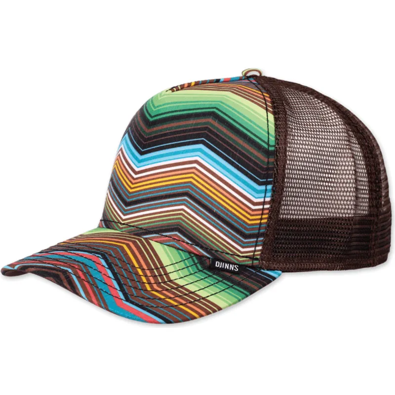 cepur-izliekta-truckeris-bruns-snapback-hft-psycho-zigzag-no-djinns