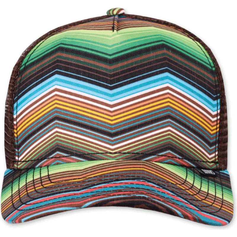 cepur-izliekta-truckeris-bruns-snapback-hft-psycho-zigzag-no-djinns