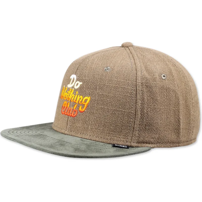 cepur-plakana-zals-snapback-do-nothing-club-dnc-hippie-no-djinns