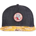 cepur-plakana-melns-snapback-lucky-cat-linen-rev-no-djinns