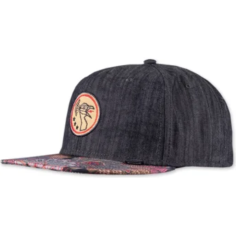 Cap plakana black snapback no Djinns