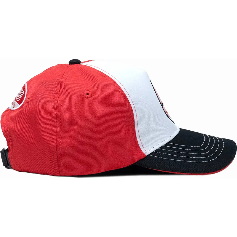 cap-izliekta-red-adjustable-strap-no-kimoa cap-izliekta-red-adjustable-strap-no-kimoa