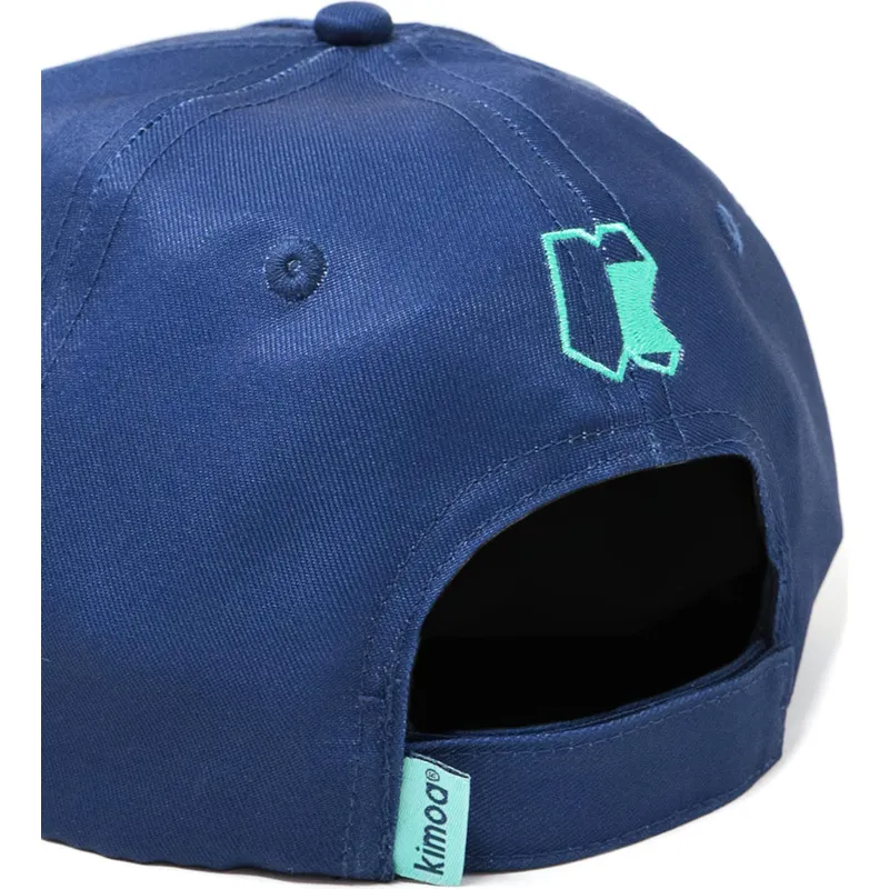 cap-izliekta-navy-blue-adjustable-strap-no-kimoa