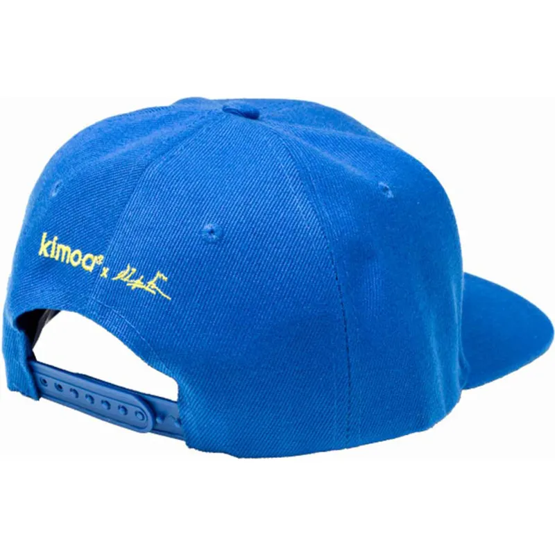 cepur-plakana-zils-snapback-by-domingo-zapata-no-kimoa