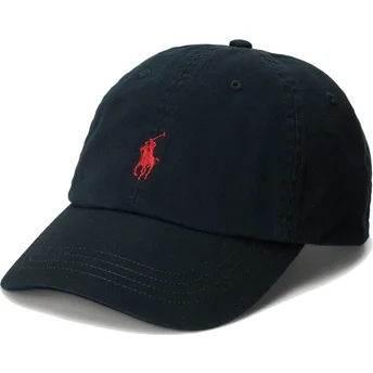 Cap izliekta black adjustable strap no Polo Ralph Lauren