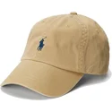 cepur-izliekta-bruns-regulejams-cotton-chino-classic-sport-no-polo-ralph-lauren