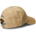 cepur-izliekta-bruns-regulejams-cotton-chino-classic-sport-no-polo-ralph-lauren