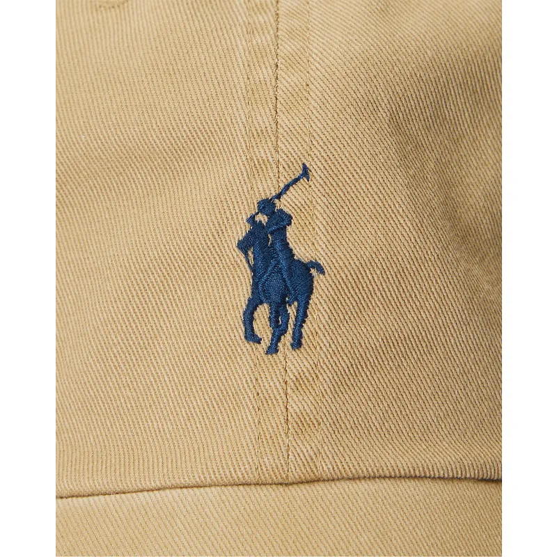 cepur-izliekta-bruns-regulejams-cotton-chino-classic-sport-no-polo-ralph-lauren