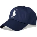 cepur-izliekta-tumsi-zils-regulejams-big-pony-chino-classic-sport-no-polo-ralph-lauren