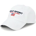 cepur-izliekta-balts-regulejams-sport-twill-no-polo-ralph-lauren