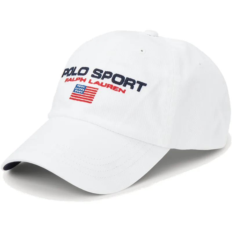 cepur-izliekta-balts-regulejams-sport-twill-no-polo-ralph-lauren cepur-izliekta-balts-regulejams-sport-twill-no-polo-ralph-lauren