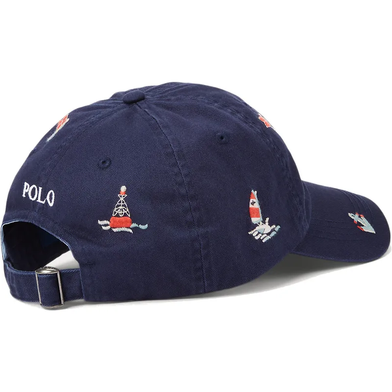 cepur-izliekta-tumsi-zils-regulejams-nautical-twill-no-polo-ralph-lauren
