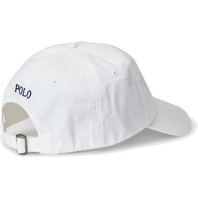 cepur-izliekta-balts-regulejams-bear-twill-no-polo-ralph-lauren