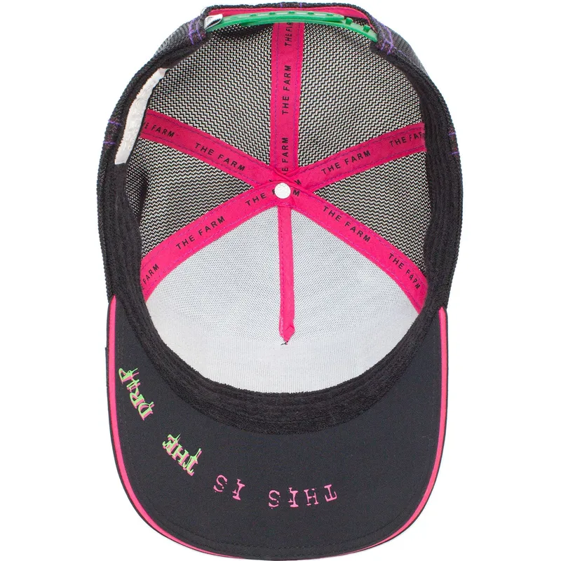 cepur-izliekta-truckeris-melns-snapback-trippy-triiipppy-this-is-the-drip-the-farm-no-goorin-bros