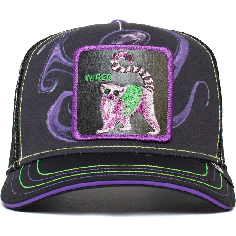 cepur-izliekta-soferis-melns-snapback-lemur-wired-wwwiiired-this-is-the-drip-the-farm-the-farm-no-goorin-bros
