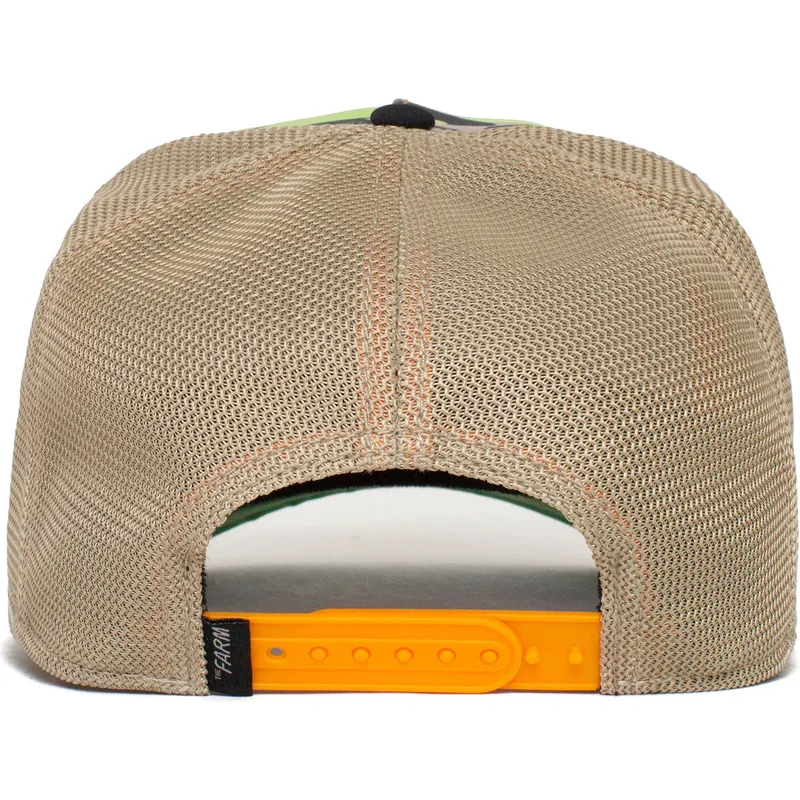 cepur-izliekta-truckeris-maskesanas-snapback-hunter-el-sorro-dorado-the-farm-no-goorin-bros