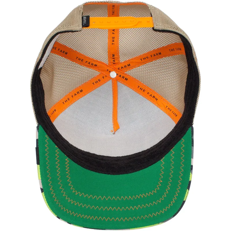 cepur-izliekta-truckeris-maskesanas-snapback-hunter-el-sorro-dorado-the-farm-no-goorin-bros