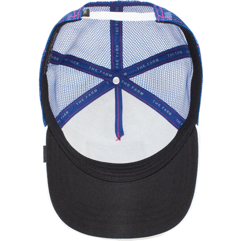 cepur-izliekta-truckeris-balts-snapback-black-sheep-trip-the-farm-no-goorin-bros