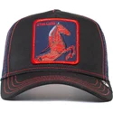 cepur-izliekta-truckeris-melns-snapback-stallion-trip-the-farm-no-goorin-bros